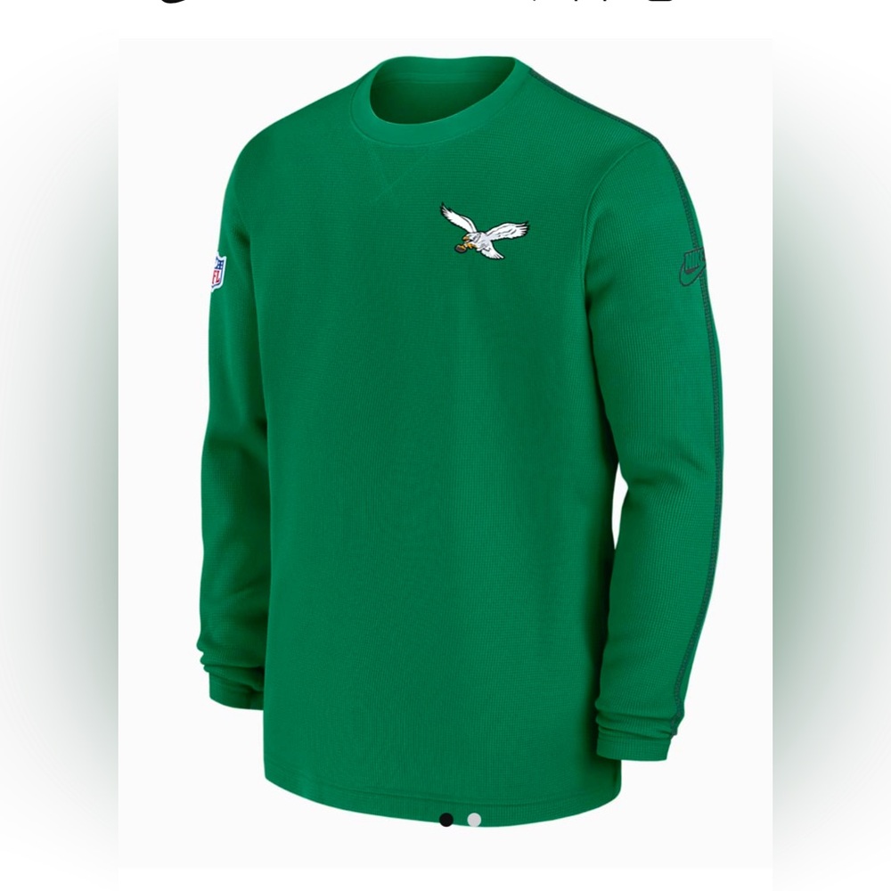 Philadelphia Eagles Nike Waffle Knit Crew Neck